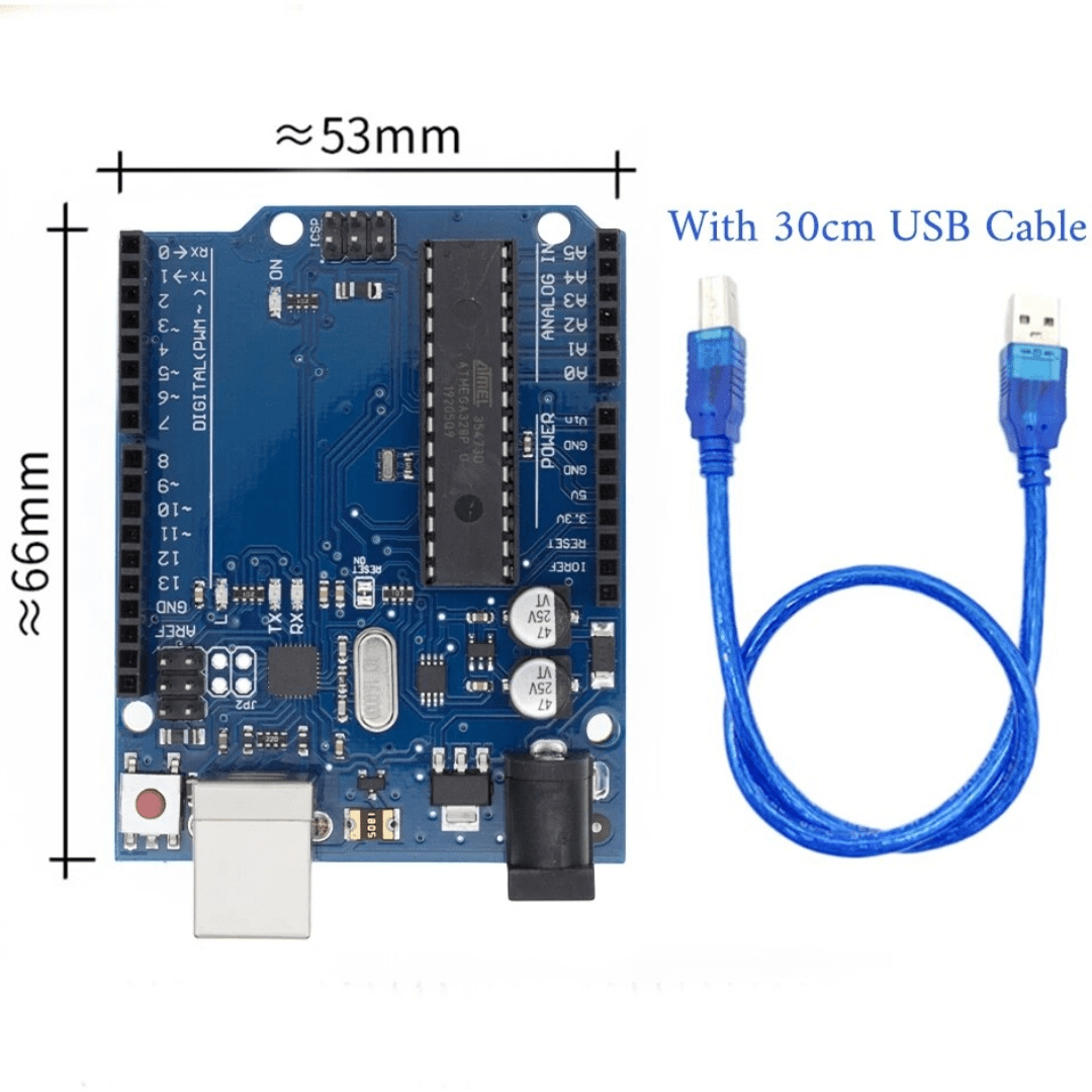 Arduino Uno R3 with Cable – onlinesrs.in